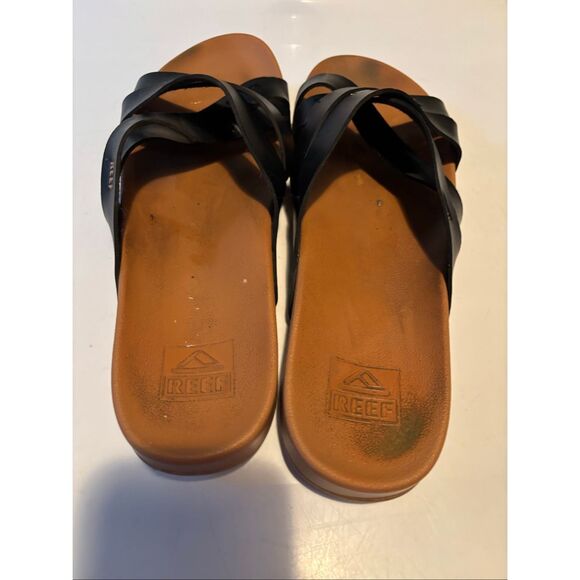 Reef Black Slides - Picture 2 of 5